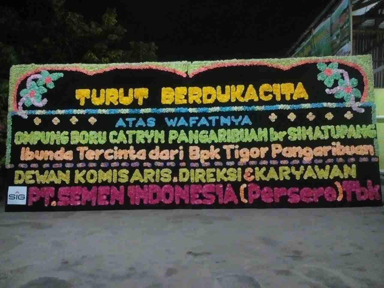 karangan bunga lampung
